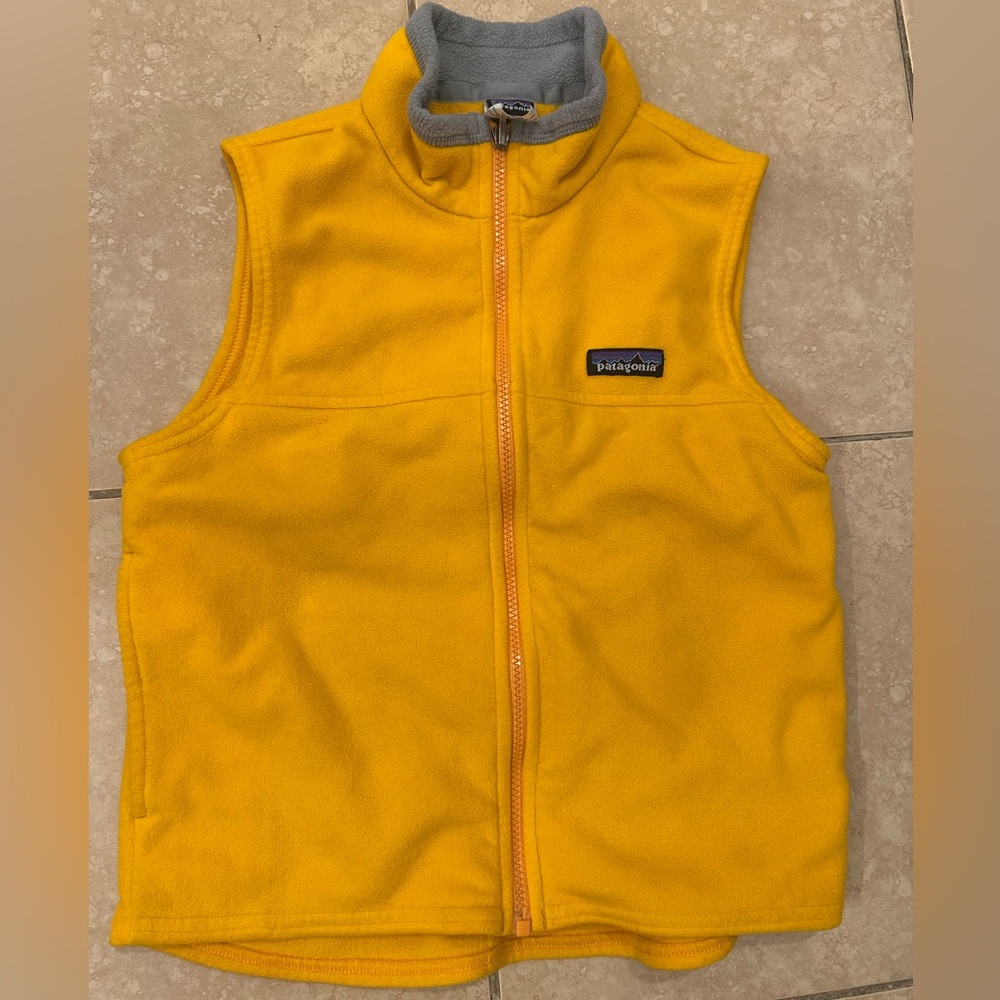 Kids Patagonia Fleece Vest